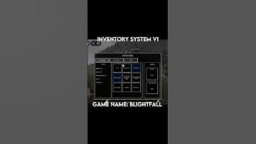 Simple inventory system #roblox #fantasy #robloxstudio #darkfantasyrpg #viral #fyp #video