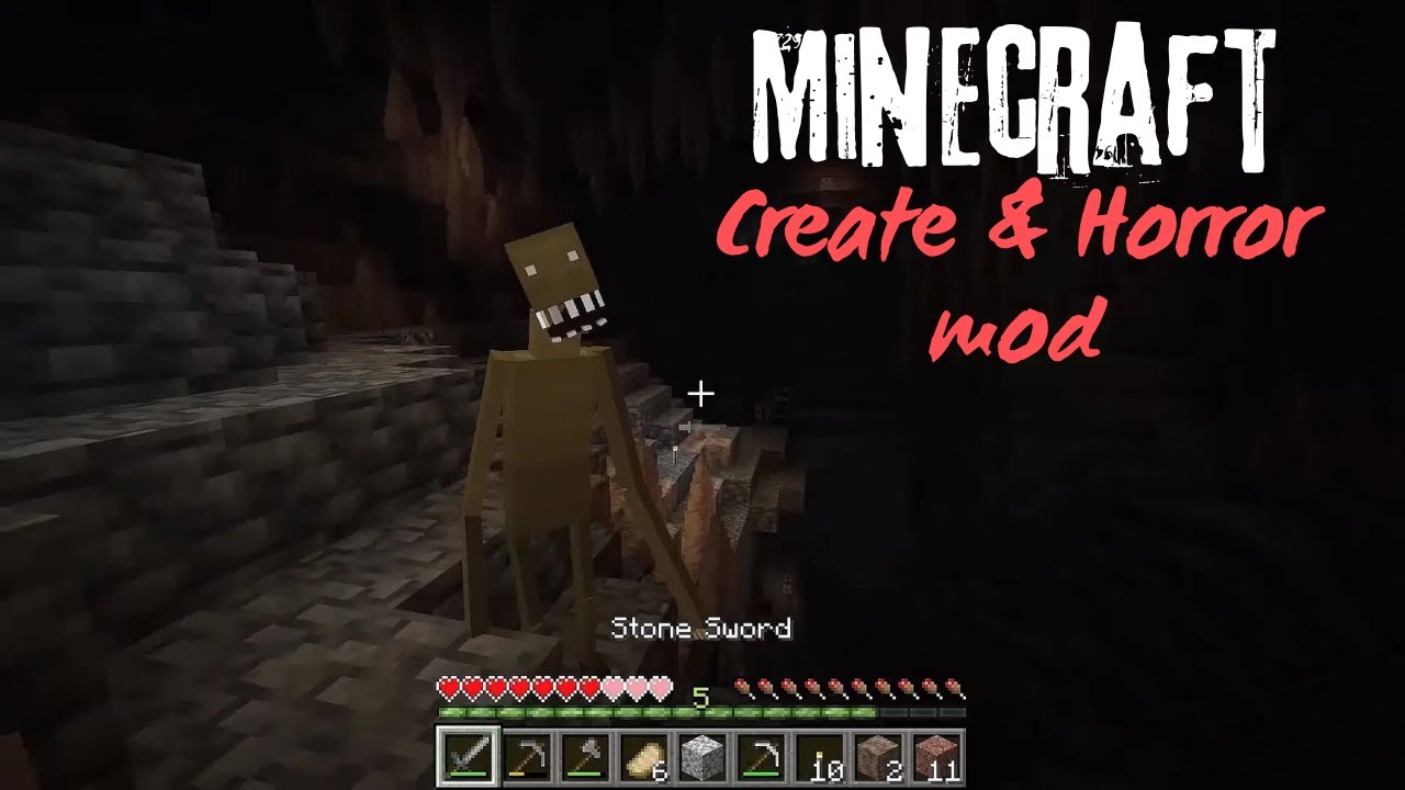 Living the nightmare!, Minecraft create + horror mod part 1 - YouTube