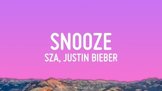 SZA - Snooze (Acoustic) (Lyrics) ft. Justin Bieber  | 1 Hour Version