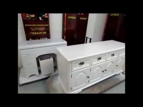 Relooking D Armoire De Cuisine Meuble Le Decapeur A C Youtube