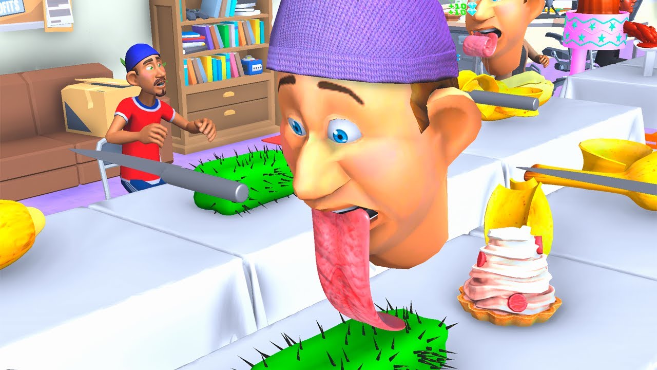 Lick Runner 👅🍭🌶️ All Levels Gameplay Android, iOS Trailer