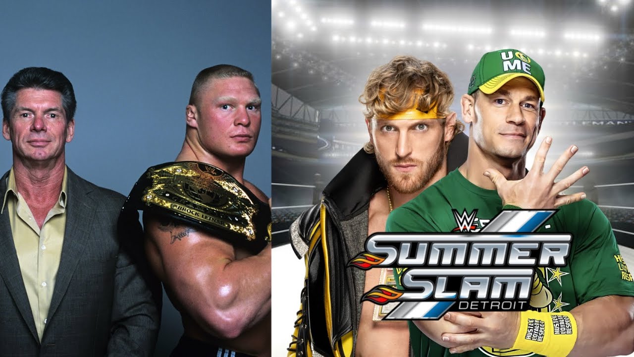 John Cena Vs Logan Paul At Summer Slam 2023 | Brock Lesnar on Top Again ...