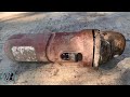 Restoration Old Rusty Electric Hand Cutter Machine | Restore Angle Grinder.