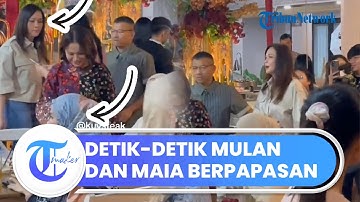 Detik-detik Mulan Jameela dan Maia Estianty Nyaris Papasan di Ulang Tahun Anang, Tak Saling Menyapa