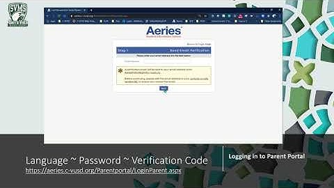 Parent Portal Data Confirmation