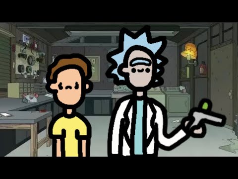 rick and morty portal animation