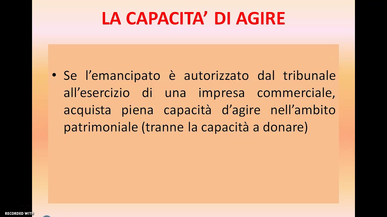 LA CAPACITA' DI AGIRE YouTube LA CAPACITA' DI AGIRE YouTube