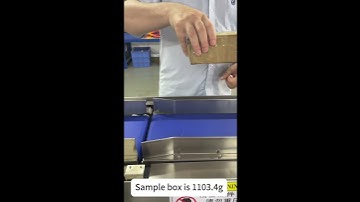 dynamic checkweigher for fruit grape