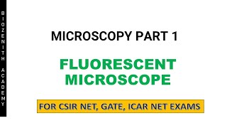FLUORESCENCE MICROSCOPYII  MICROSCOPY  PART 1