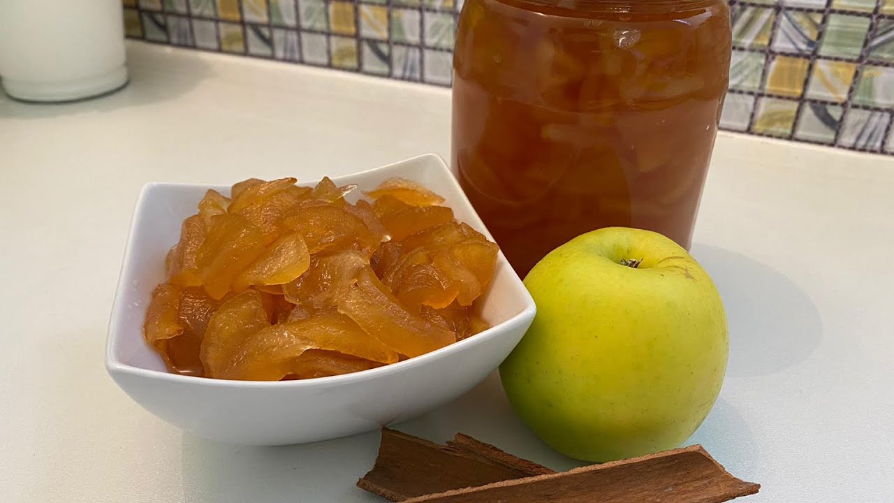 Apple Jam - مربى التفاح بطريقة سهلة وناجحة مية بالمية