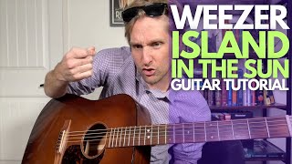 Island in the Sun by Weezer Guitar Tutorial - Guitar Lessons with Stuart!