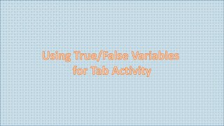 Using True and False Variables in Activity in Articulate storyline