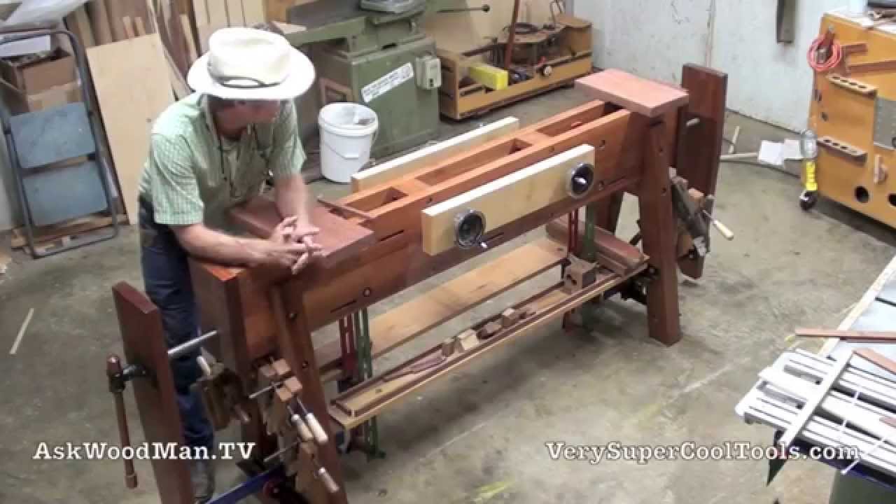 Roubo Workbench with Double Moxon Vise • 1 of 8 • Intro 