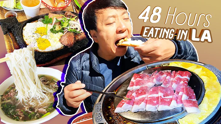 WAGYU BEEF VIETNAMESE PHO & Best LA Korean BBQ | 4...