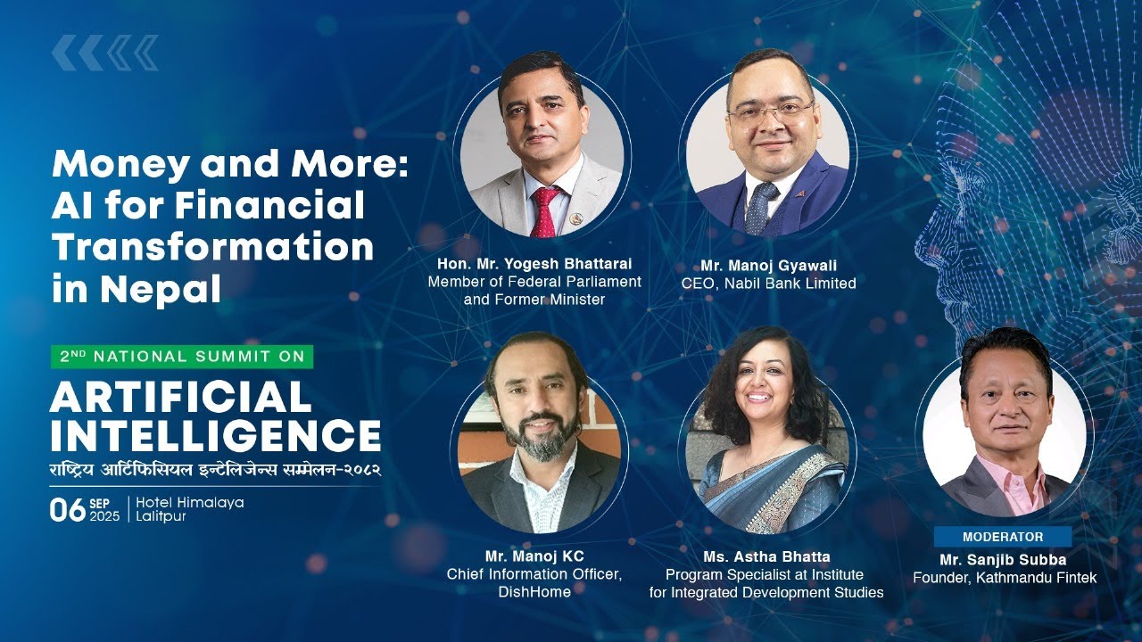 Money and More: AI for Financial Transformation in Nepal -National AI Summit 2025