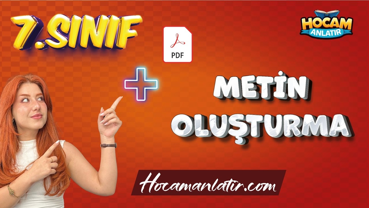 7. Sınıf Türkçe | Metin Oluşturma Konu Anlatımı ve Soru Çözümü #7sınıf #2026