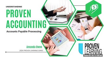Proven Learning Series: AP Processes in Proven Accounting