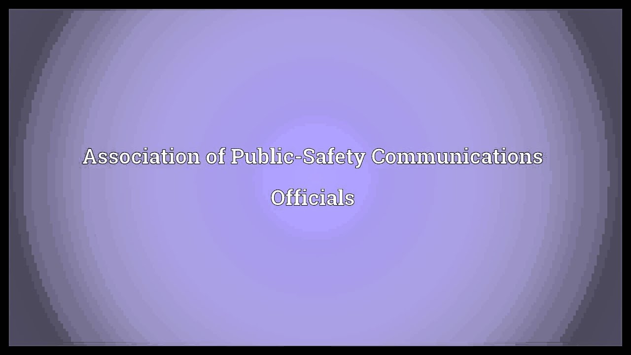 APCO Meaning YouTube