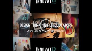Design Thinking for Educators Course Promo