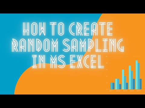 How to create Random Sampling in MS Excel