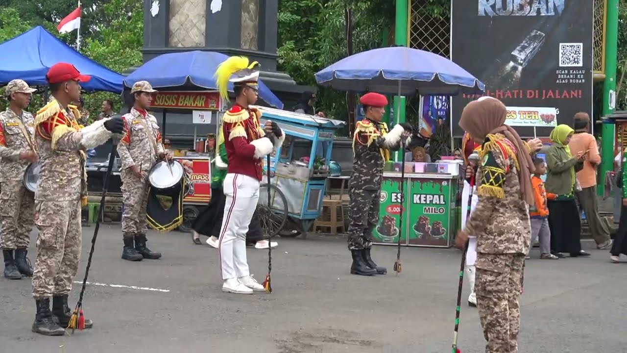 Drumband Banser GLAGAR WISANGGENI Nih Bos !!!!