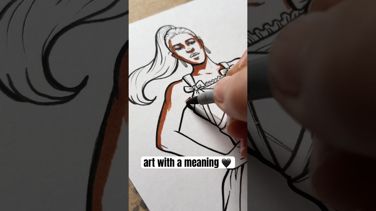 Поздравляю других с моим творчеством!!! 🥹 #искусство #иллюстрация #рисунок #гамильтон