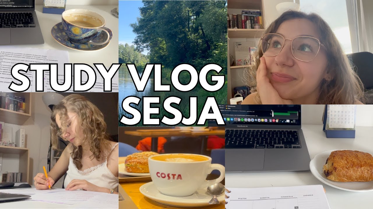 📚PRÓBUJĘ PRZEŻYĆ SESJĘ - nauka, kolokwia, egzaminy i życie📖🤍☁️