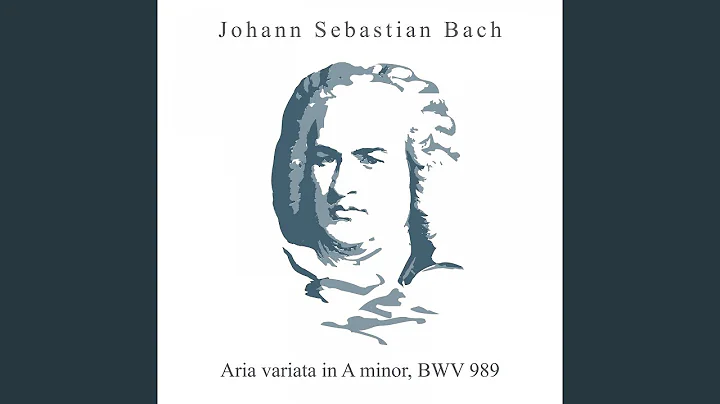 Aria variata in A minor 2C BWV 989 / Variation No. 1 28Piano 29 in A Minor - DayDayNews