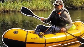 Overview of the Anfibio Sigma TX packraft.