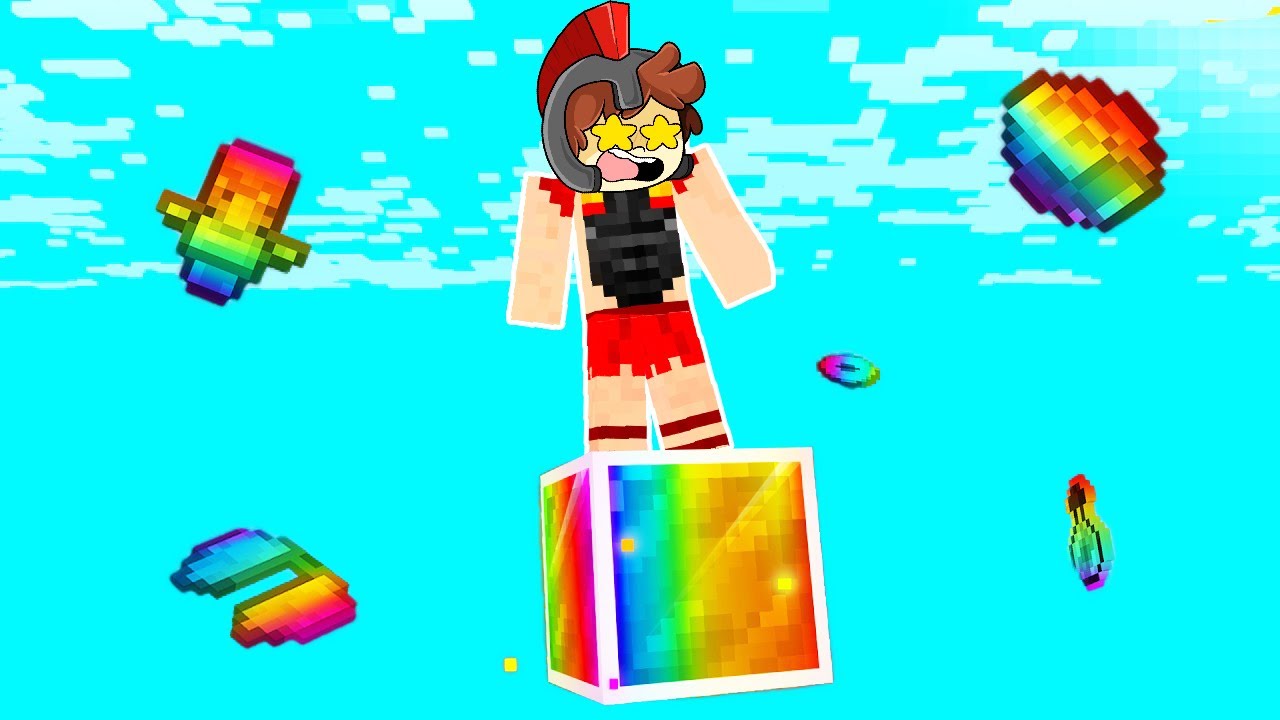 Sobreviviendo en 1 BLOQUE SUPER OP 😱 MINECRAFT Skyblock