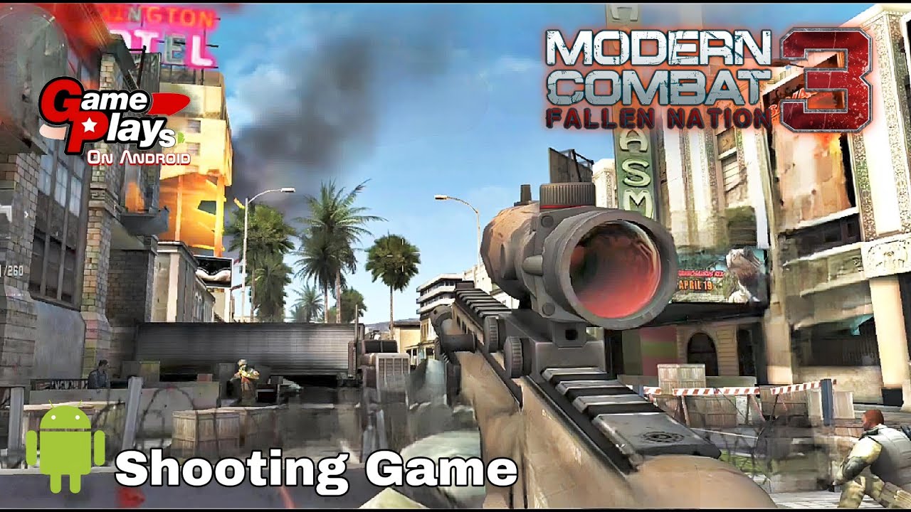 Modern Combat 3 Fallen Nation (Offline) Game On Android. 2024 - YouTube