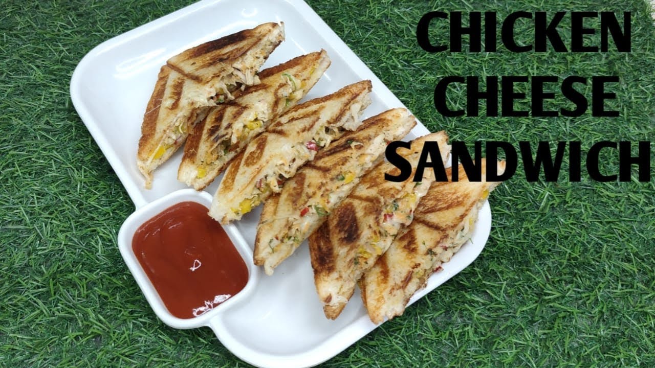 BACCHO KI PASAND CHICKEN CHEESE SANDWICH||😋