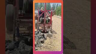 Drilling a Water Well #ConstructionWork #WaterWell #Engineering #HeavyMachinery #SatisfyingWork