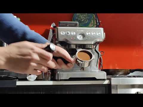 Breville Barista Express BES860 demo for Sam 08/07/2021