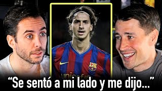 Bojan Krkic llegó a sentar a Zlatan Ibrahimovic y sorprende explicando la reacción que tuvo él