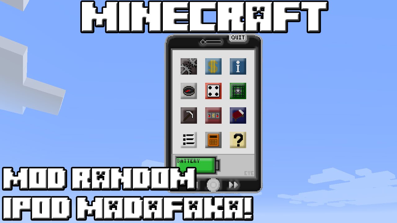 Minecraft for ipod download
