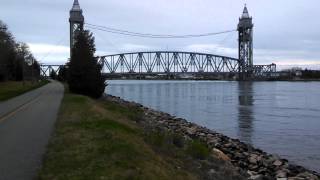 Cape Cod Canal Railroad Bridge lowering Part 2 Stripers Rr Bridge Cape Cod Canal July 9 10 11 2025
