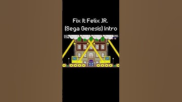 Fix It Felix JR. - Intro #supermario #supermariobros #snes #shorts #nes #pc #wreckitralph #fangame