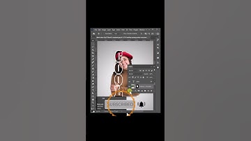 create text masking portrait in Photoshop #shorts #graphicstipsland