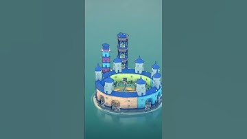 New Mediterranean color!!!!!!😱🤩😍 I Townscaper #shorts #gaming #citybuilder