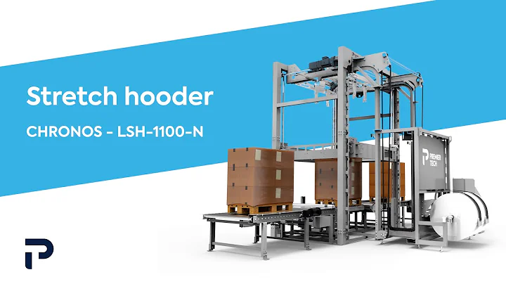 Secure your pallet loads with the improved LSH-1100-N Stretch Hooder