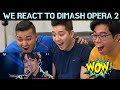 REACTION TO DIMASH OPERA 2 (The best voice in the world. Dimash Kudaibergenov )
