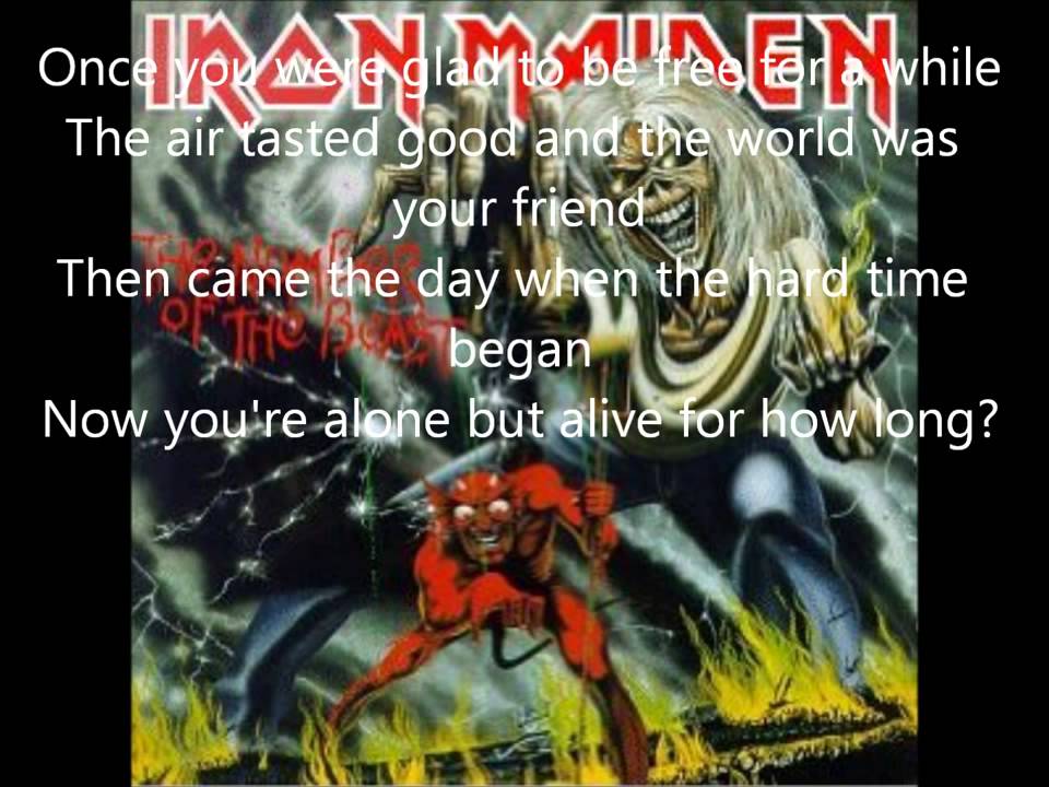 Iron Maiden Gangland (lyrics) YouTube