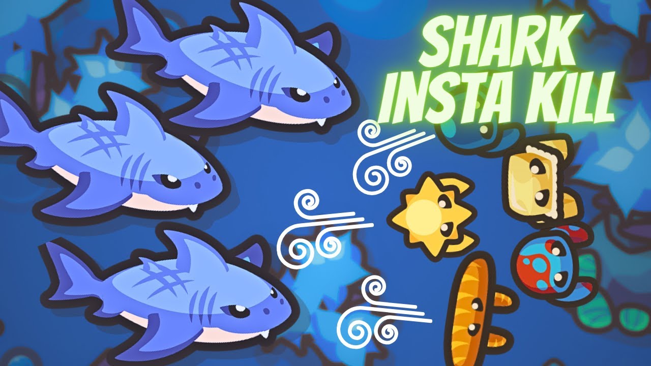 TAMING.IO] NEW UPDATE - INSTANT KILL PET SHARK! 