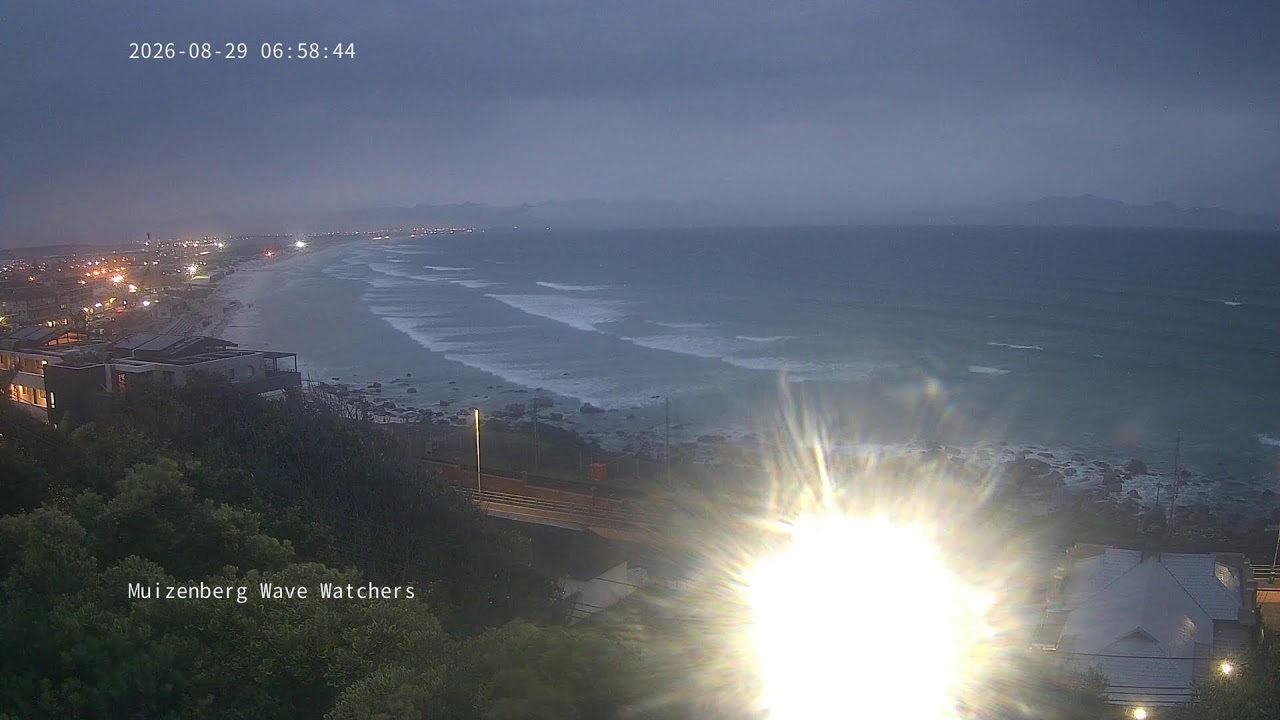 Muizenberg Beach Surf Cam — Muizenberg, Western Cape live camera thumbnail
