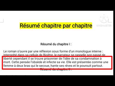 1bac le dernier jour d' un condamné résumé des chapitre 1, 2, 3, 4, 5, 6, 7, 8, 9 et 10تلخيص الفصول