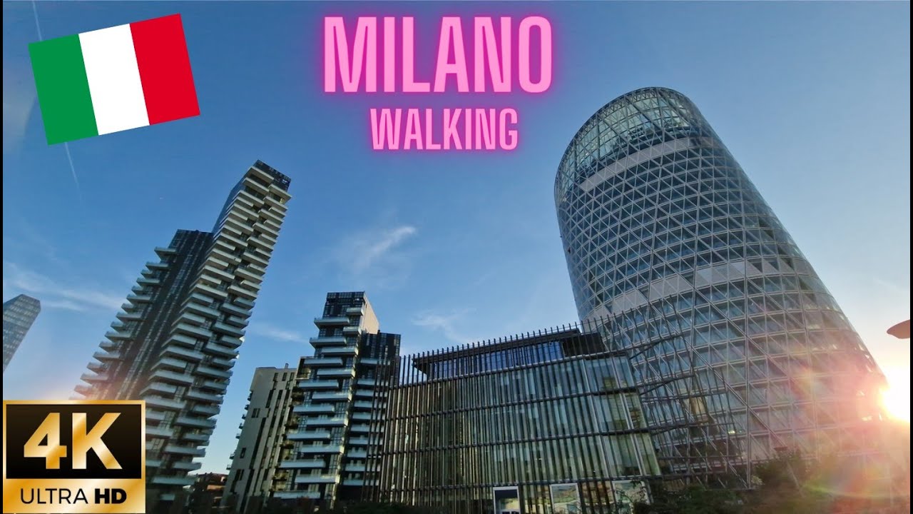 4K 60fps | Milano | Italy | BAM - Biblioteca degli Alberi Milano | Samsung Galaxy S22 Ultra