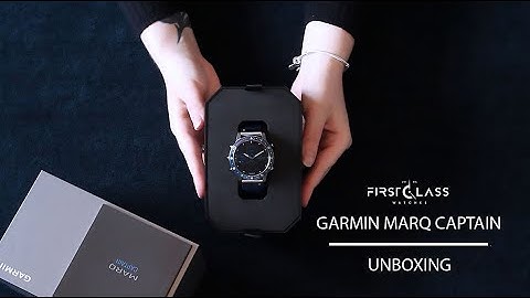 Unboxing the Garmin MARQ Captain