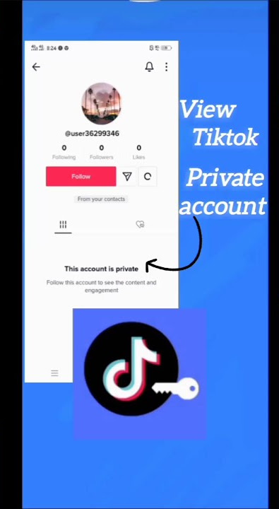 How to make your account private on tiktok¦2023¦#privacy