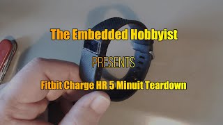 #097 Fitbit Charge HR teardown